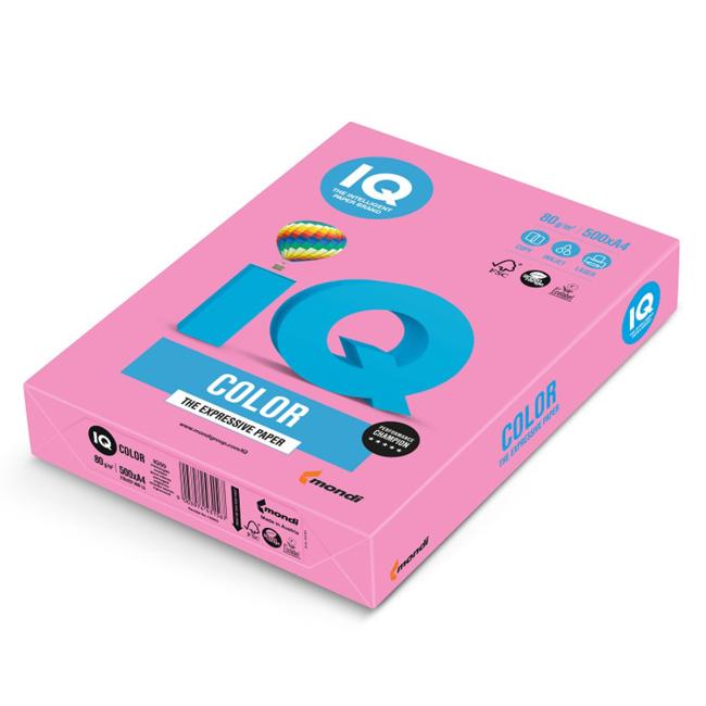 [PA001156] Farebný papier IQ color neónovo ružový NEOPI, A4, 80g