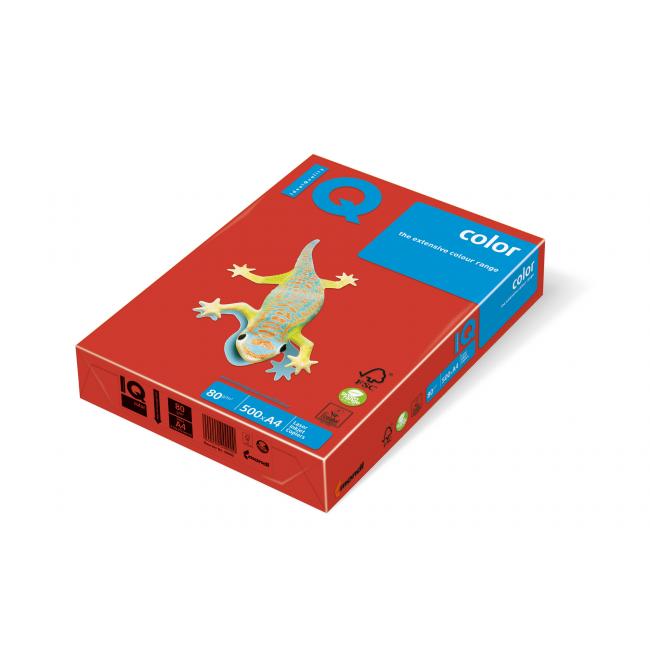 [PA001220] Farebný papier IQ color tehlovočervená ZR09, A4, 80g
