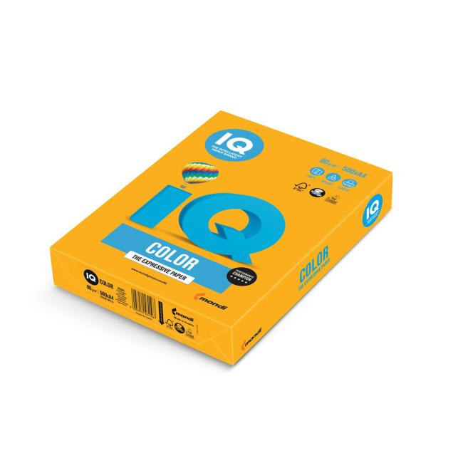 [PA001222] Farebný papier IQ color old gold AG10, A4 80g