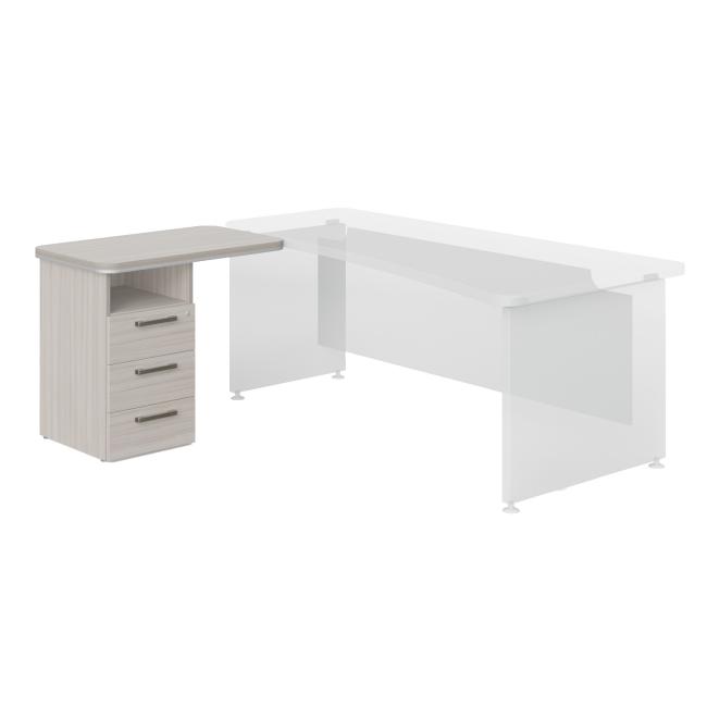 [LZ000711] Kontajner prístavný L nika Lenza Wels, 90x76,2x55cm, driftwood