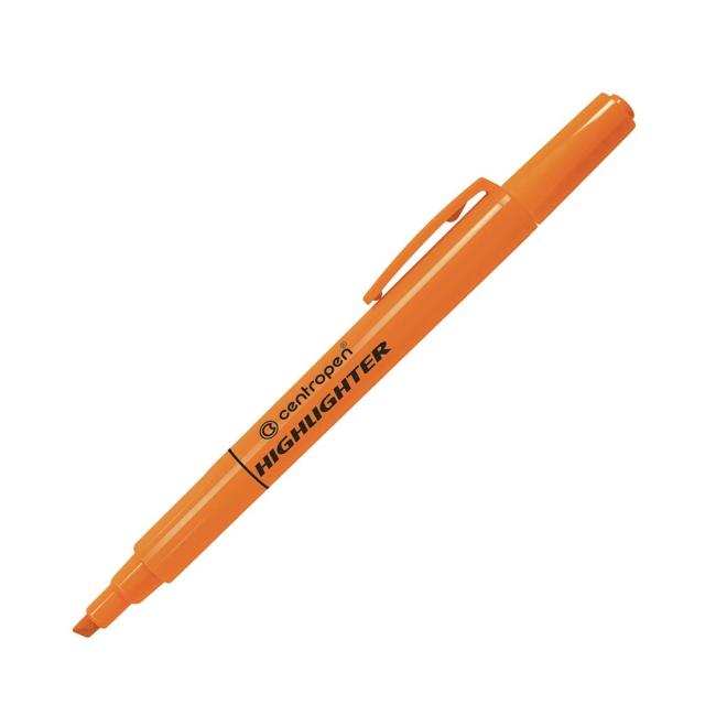 [CE872260] Zvýrazňovač Centropen 8722 oranžový