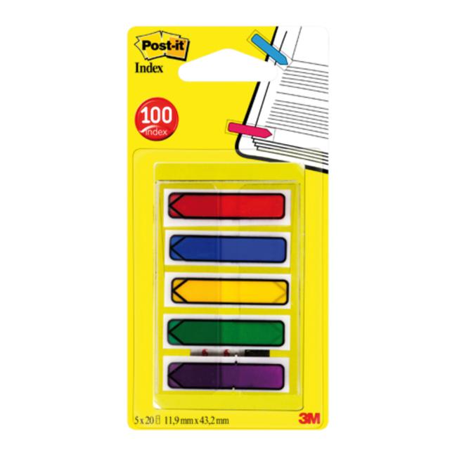 [MM030792] Záložky Post-it Index šípka 11,9 x 43,2mm, 5x20 l