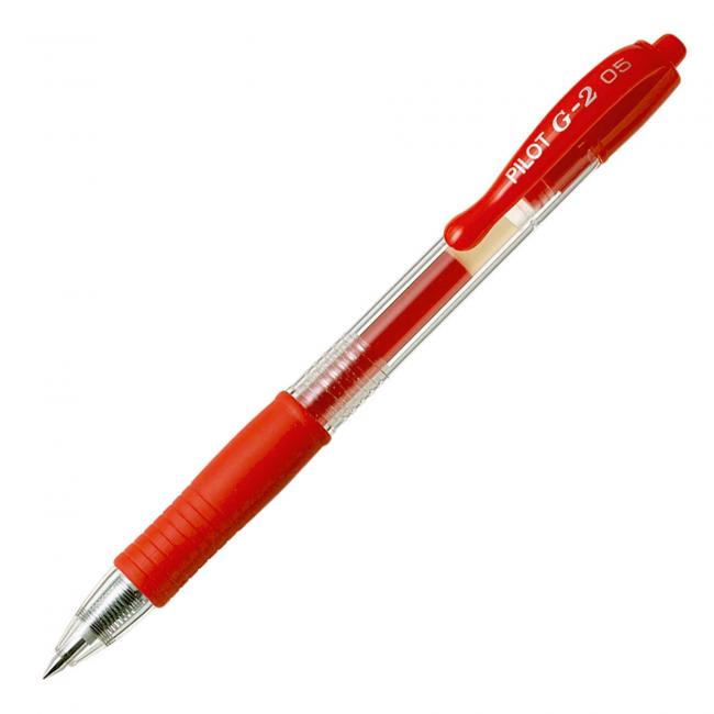 [PI260502] Roller gélový PILOT G-2 05 červený