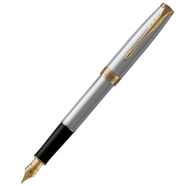 [PR131504] Plniace pero Parker Royal Sonnet Steinless steel GT