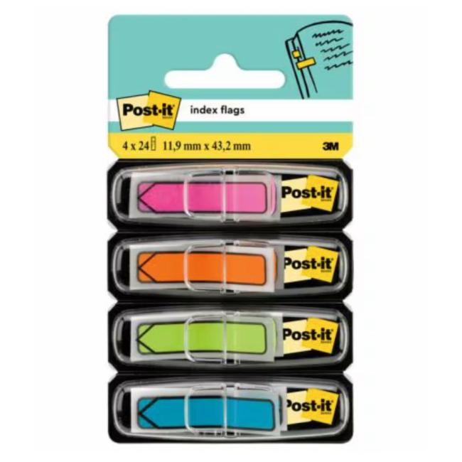 [MM068440] Post-it index šípky neónové, 11,9 x 43,1 mm