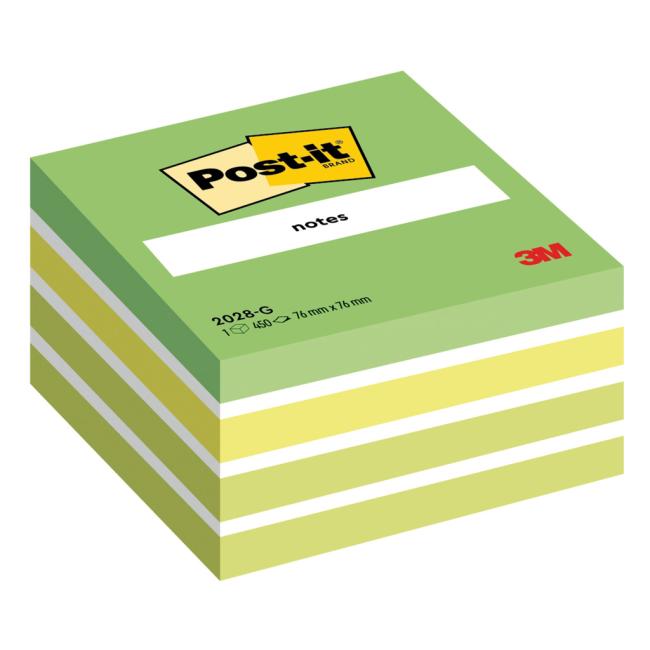 [MM202822] Samolepiaci bloček Post-it 76x76 zelená