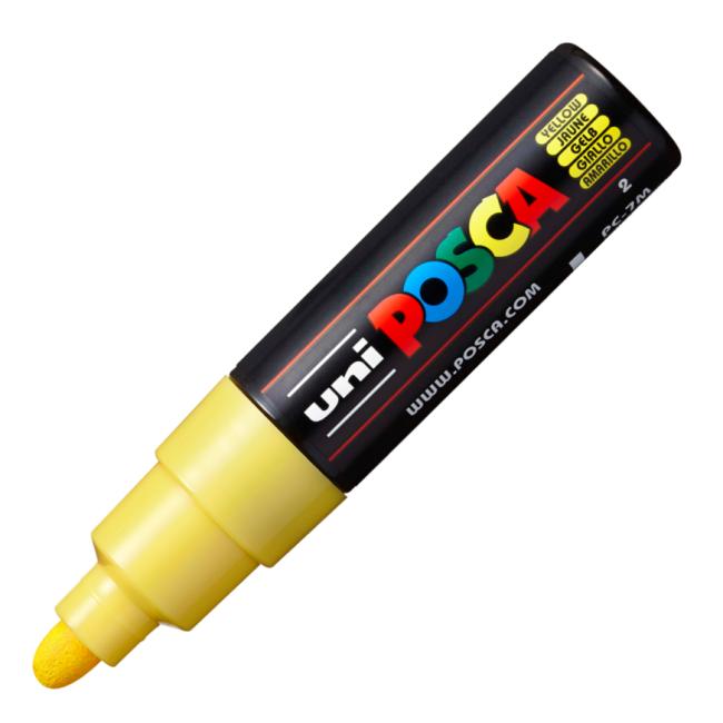 [MP087000] Popisovač uni POSCA PC-7M žltý