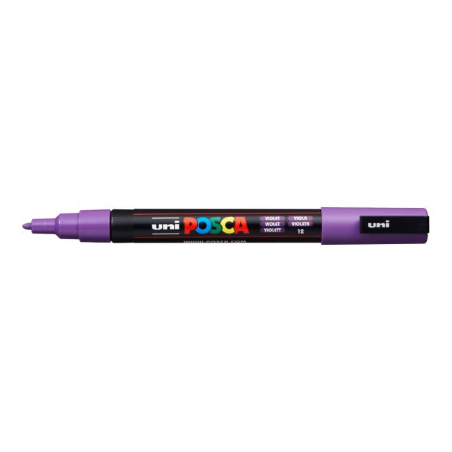 [MP284653] Popisovač uni POSCA PC-3M fialový