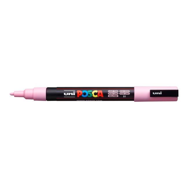 [MP284786] Popisovač uni POSCA PC-3M svetloružový