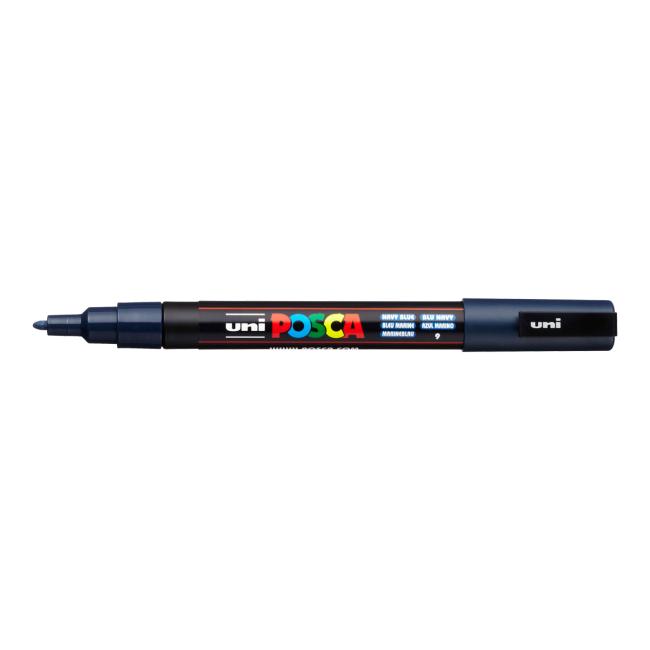 [MP284893] Popisovač uni POSCA PC-3M námornícky modrý