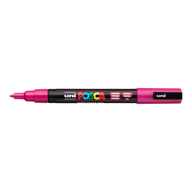 [MP284935] Popisovač uni POSCA PC-3M fuchsiový