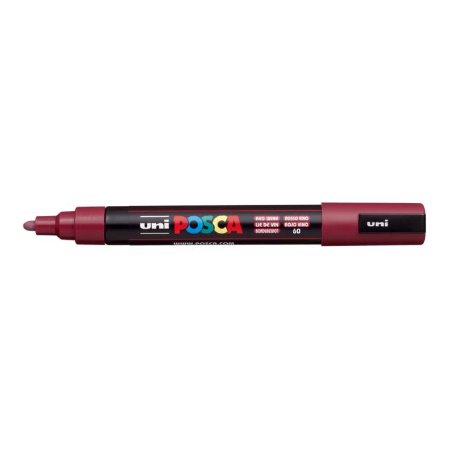 [MP286773] Popisovač uni POSCA PC-5M rubínovo červený