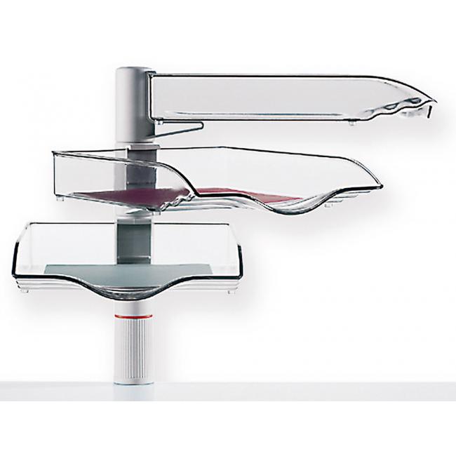 [NO720302] Otočné boxy CopySwinger III 3 úrovne sivé