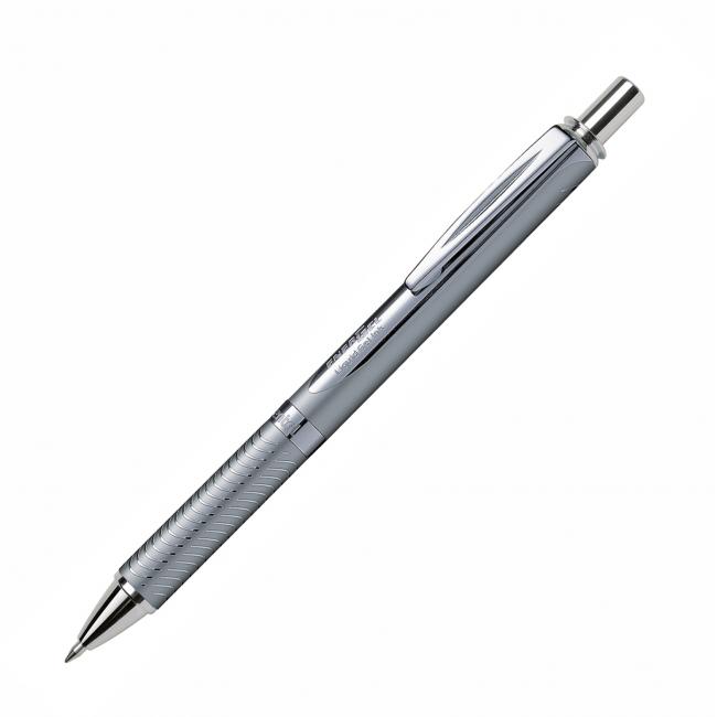 [NT040760] Gélový roller Pentel Energel Steel, strieborný
