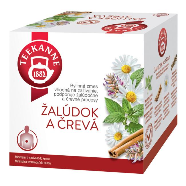[PT604598] Čaj TEEKANNE bylinný Žalúdok a črevá HB 10 x 2g