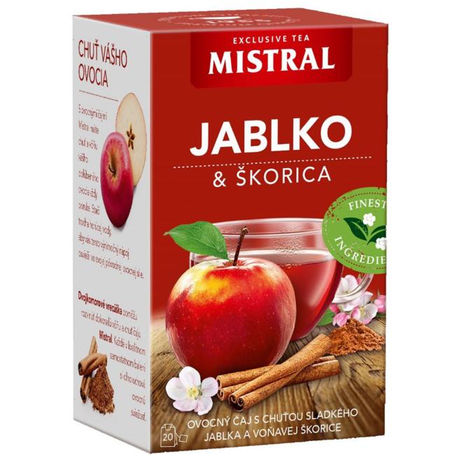 [PT604799] Čaj MISTRAL ovocný Jablko a škorica HB 40 g