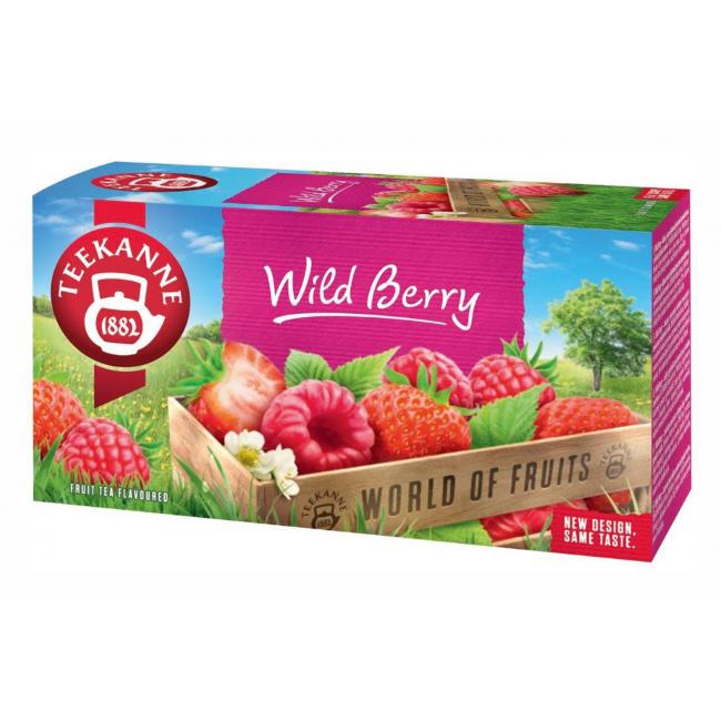 Čaj TEEKANNE ovocný Wild Berry HB 20 x 2g