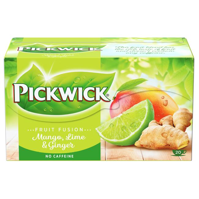 Čaj PICKWICK mango so zázvorom HB 20 x 1,75 g