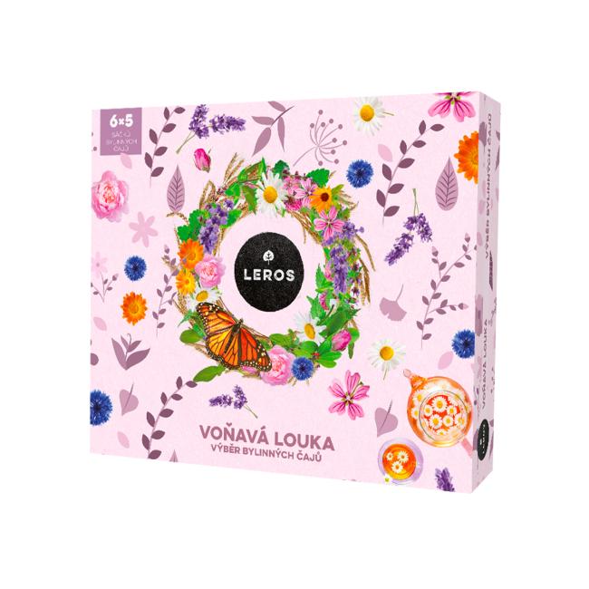 Kolekcia čajov LEROS Voňavá lúka 6 x 5 vrecúšok, 43g