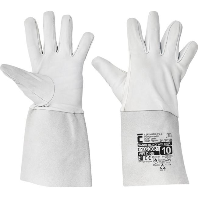 [CV006727] Celokožené rukavice SANDERLING WELDER veľ. 8/M