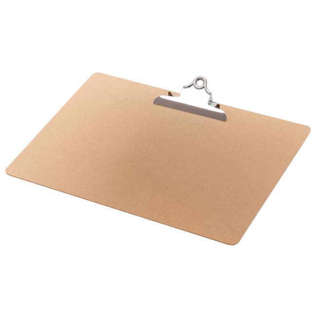 [QC001305] Písacia podložka s klipom A3 Q-CONNECT hnedá na šírku