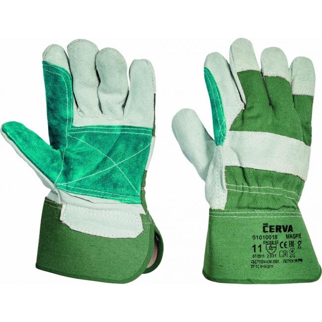 [CV899105] Pracovné kombinované rukavice Magpie č. 10/XL