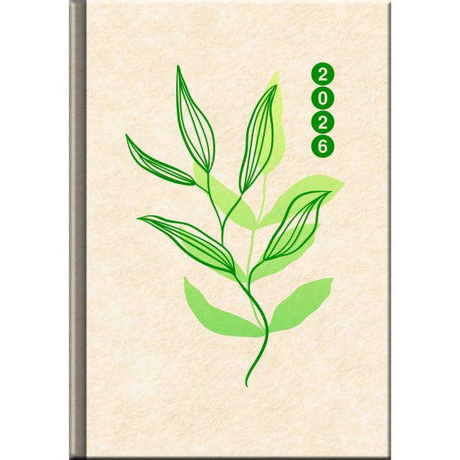 [D132] Diár týždenný FSC A5 14,2x20,4 cm - EKO 2026