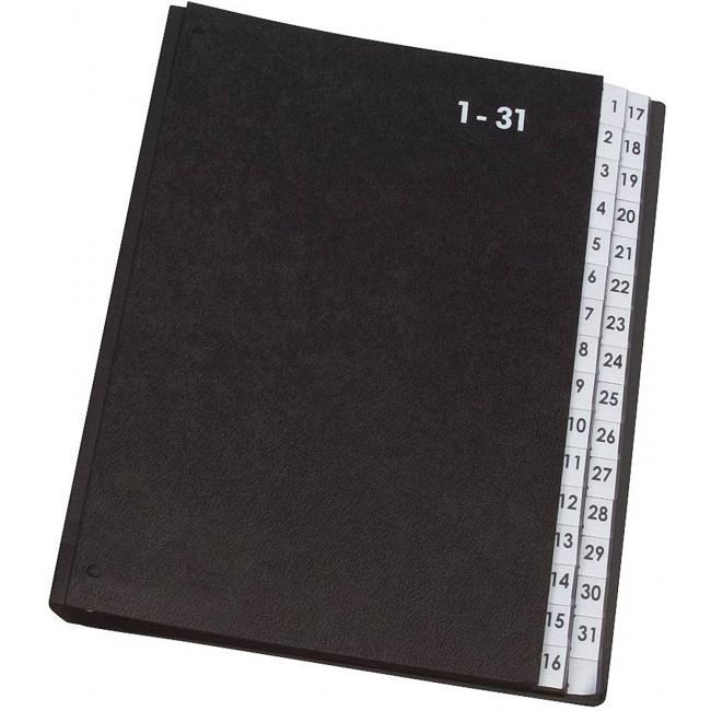 [QC004564] Podpisová kniha 1-31 Q-CONNECT čierna