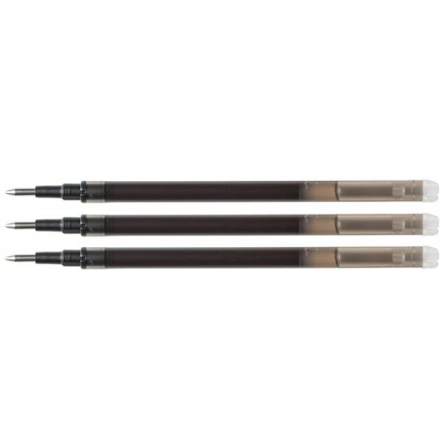 Náhradná náplň do gumovacieho rollera Q-CONNECT 0,7mm čierna 3 ks
