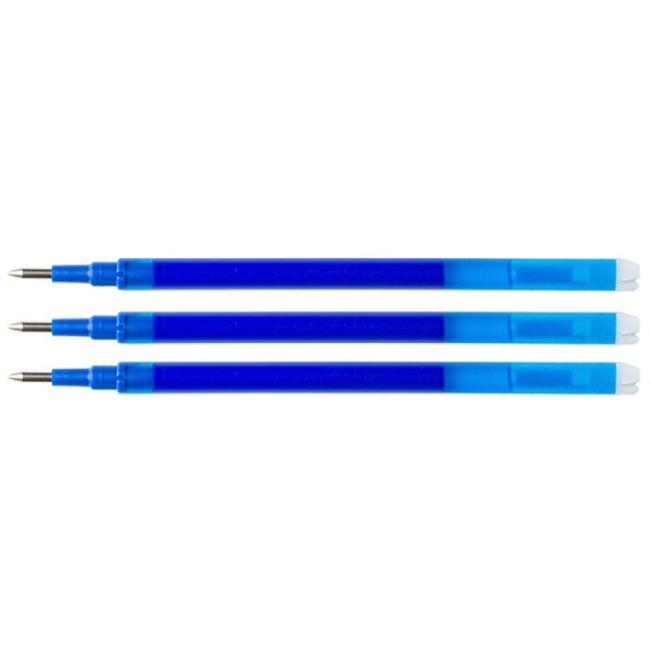 Náhradná náplň do gumovacieho rollera Q-CONNECT 0,7mm modrá 3 ks