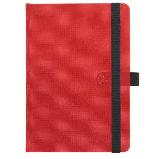 [DA5318] Diary Trendy daily A5 14.8 x 21 cm red 2026