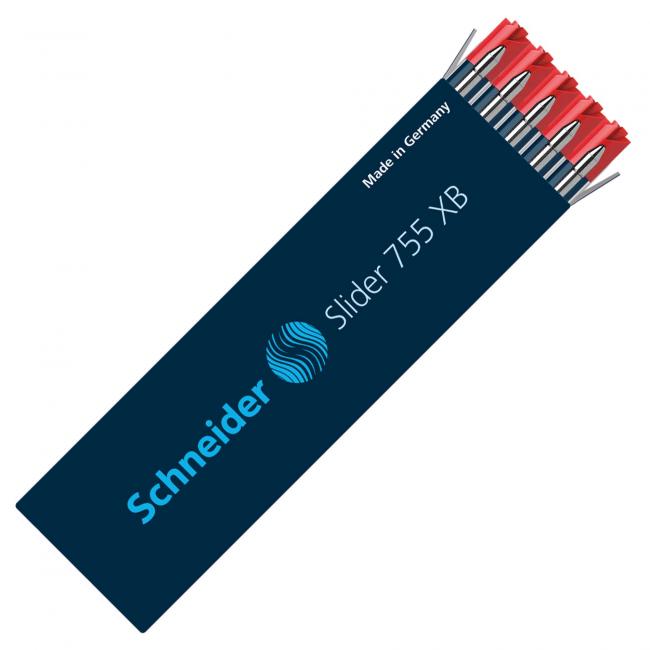 [SN175502] Náhradná náplň do guľôčkového pera Schneider Slider 755 XB červená