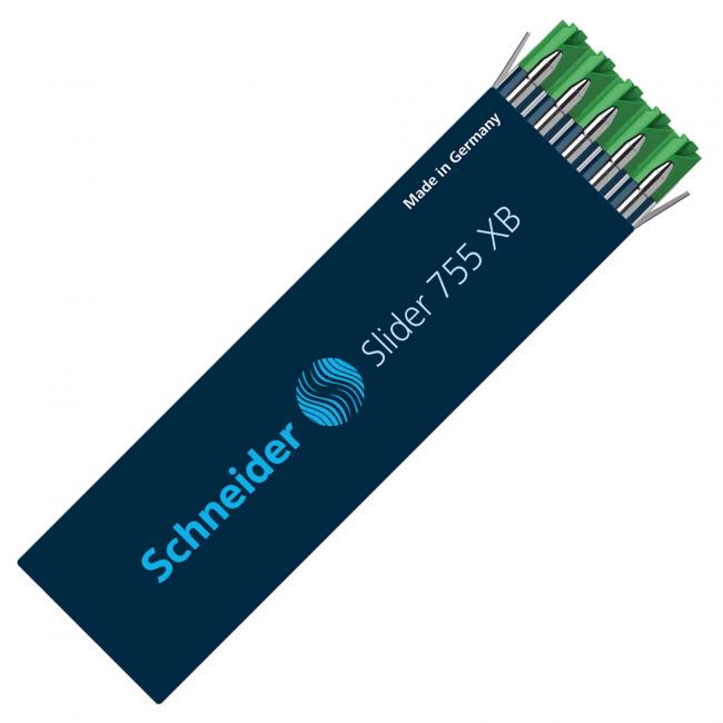 [SN175504] Náhradná náplň do guľôčkového pera Schneider Slider 755 XB zelená