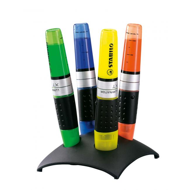 [ST007104] Sada zvýrazňovačov STABILO LUMINATOR 4S