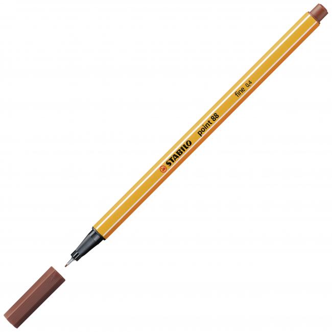 [ST008875] Liner STABILO Point 88 svetlohnedý