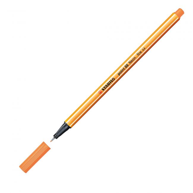 [ST088054] Liner STABILO Point 88 neon oranžový