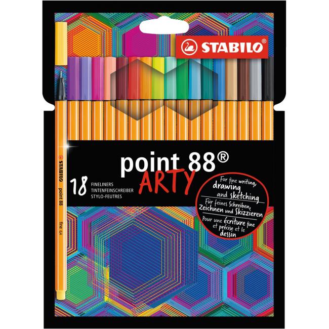 [ST881820] Sada linerov STABILO point 88/18S ’ARTY’