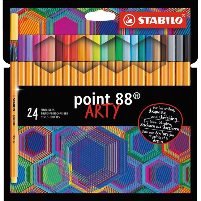 [ST882420] Sada linerov STABILO point 88/24S ’ARTY’