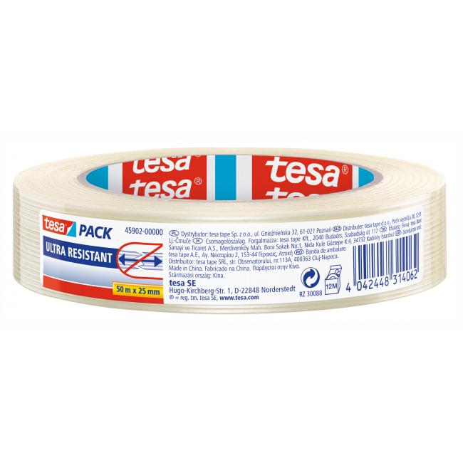 Baliaca lepiaca páska filamentová Tesa 25 mm x 50m