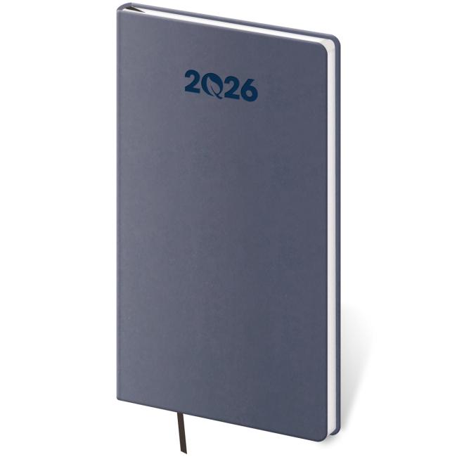 [DEO426-2] ECO týždenný diár Levanduľa, vrecko 8x15cm 2026