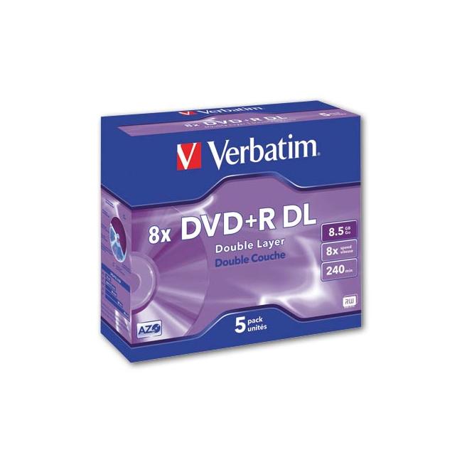 [VE004499] Verbatim DVD+R 8x DL 8,5GB
