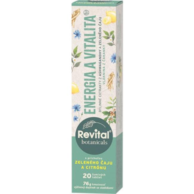 [VI659778] Revital Botanicals Energia a vitalita, 20 šumivých tabliet
