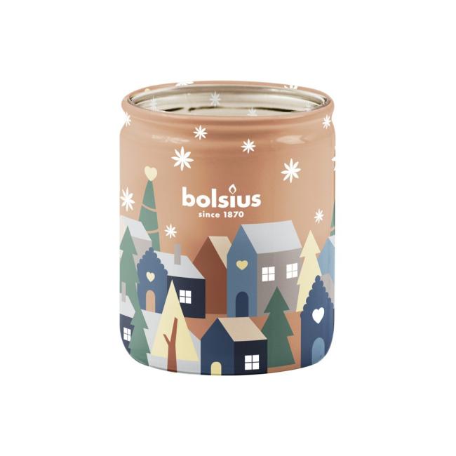 Bolsius sklo 68x80mm Tichá noc, vonná sviečka