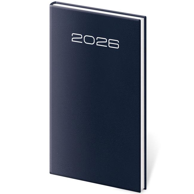 [DK426-2] Diár Old Karachi týždenný vreckový modrý 2026