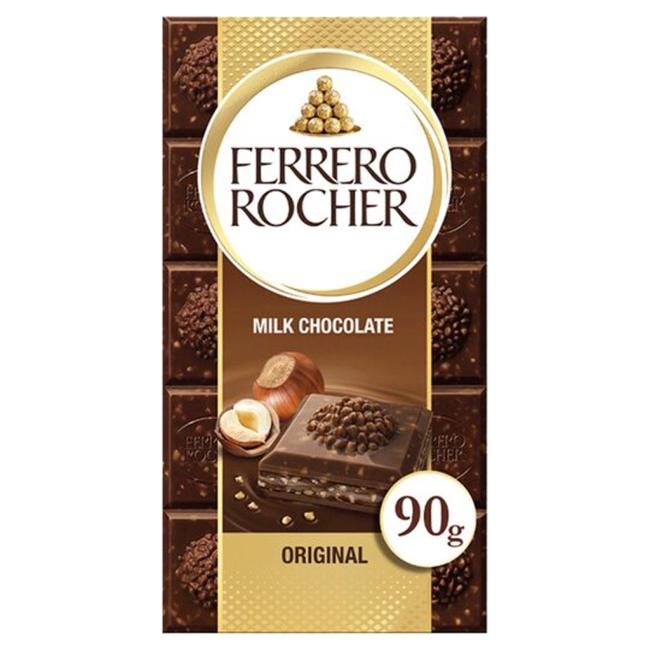 [XM205205] Ferrero Rocher mliečna čokoláda 90 g