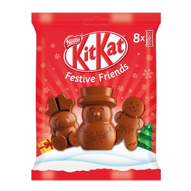 KIT KAT Vianoční kamaráti 65g