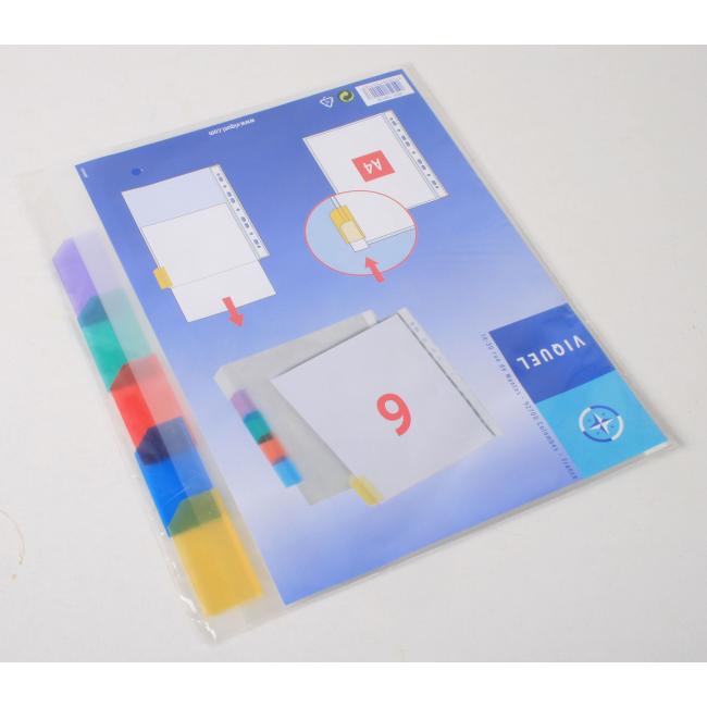 [XX001539] Europack A4 s indexom farieb/6 dielov