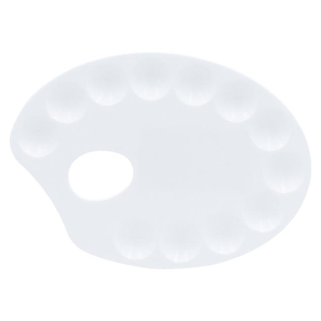 Maliarska paleta JUNIOR biela