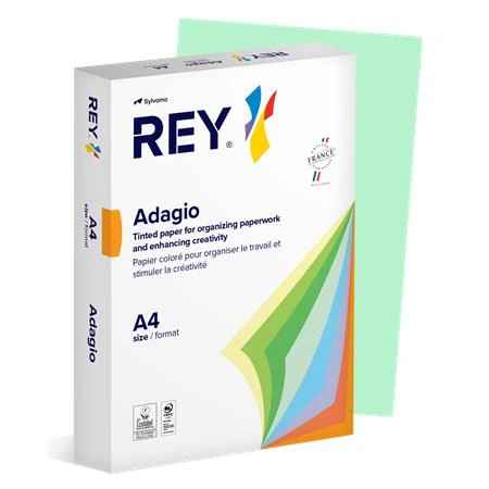 Kopírovací papier farebný Adagio zelená svetlá A4, 80g