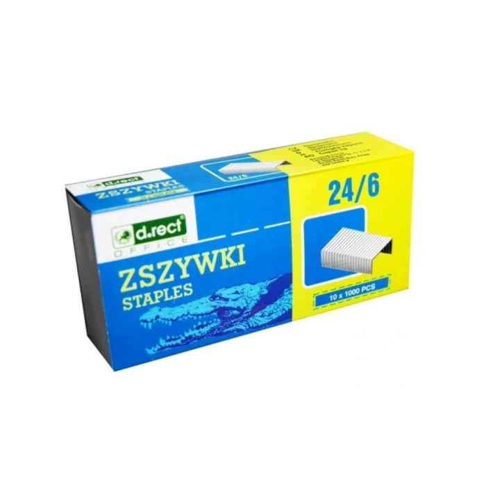 [DR241919] Spinky D.rect 24/6 zinkové • 1000 ks